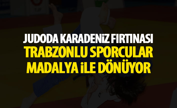 Judoda Karadeniz fırtınası: 1 altın 1 gümüş