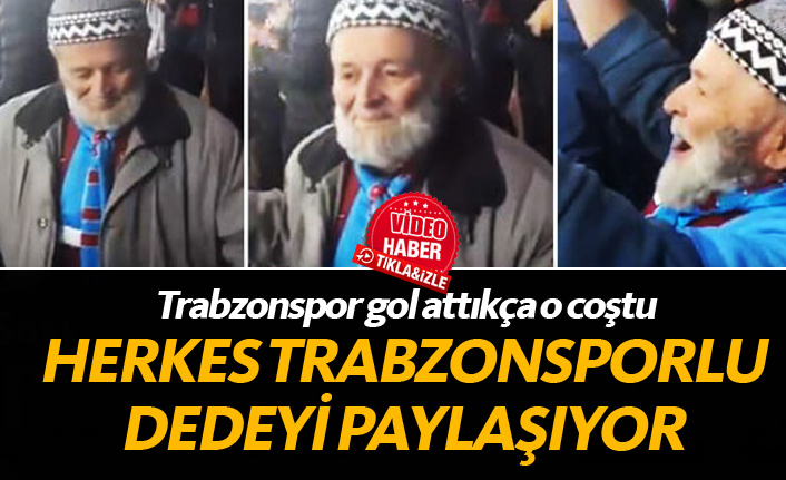 Herkes Trabzonsporlu dedeyi konuşuyor