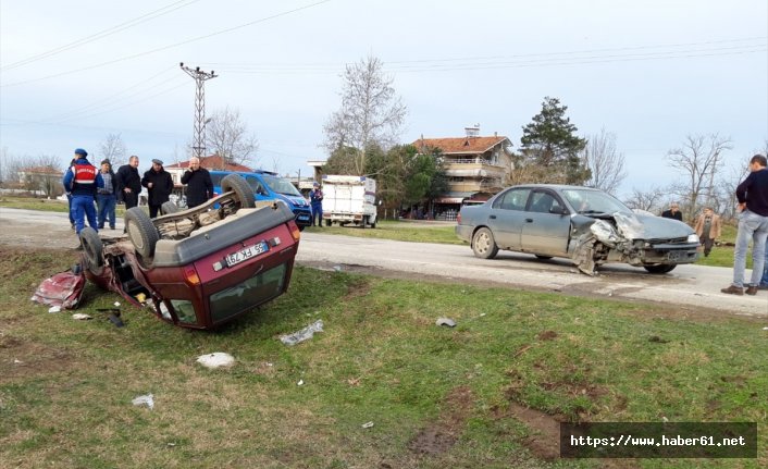 Samsun'da trafik kazası: 7 yaralı