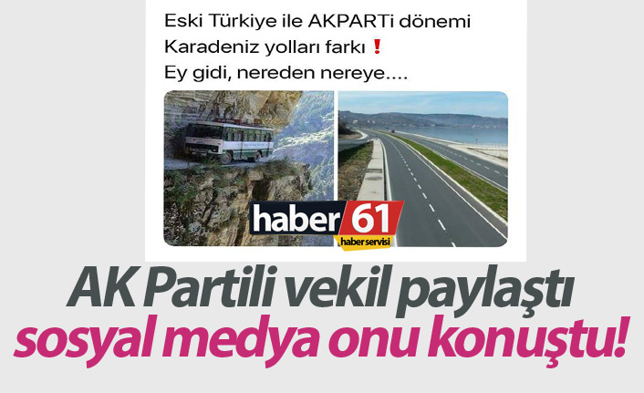 AK Partili Çamlı'nın tweeti olay oldu