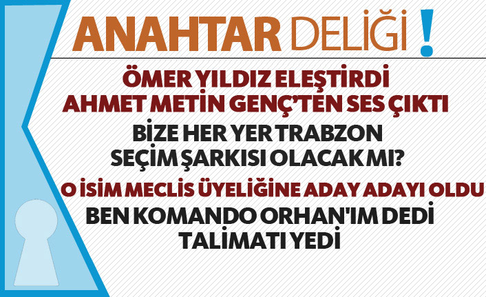 Anahtar Deliği 02.01.2019