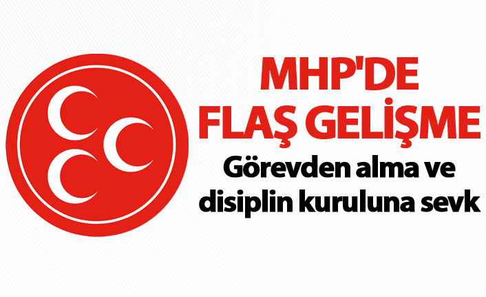 MHP'de flaş gelişme