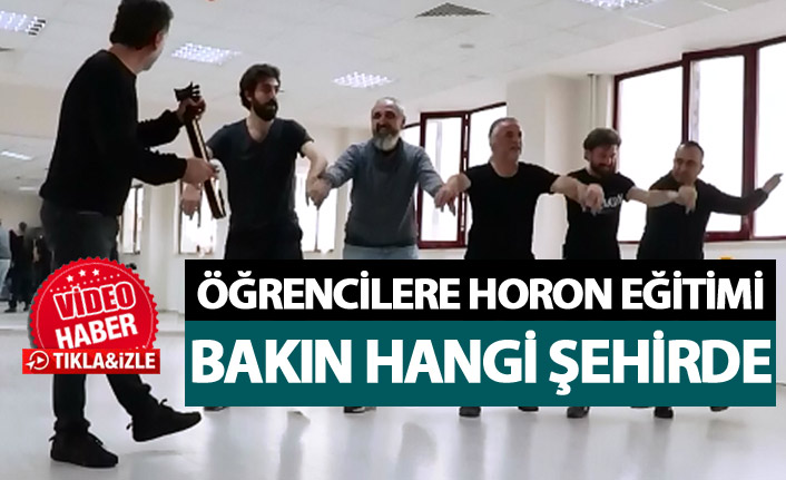 Diyarbakır'da öğrencilere horon eğitimi