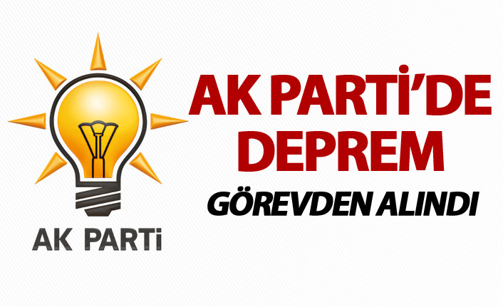 AK Parti Samsun'da deprem