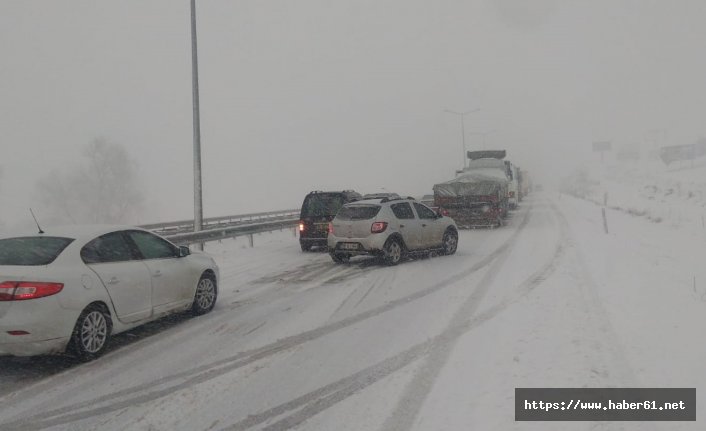 Kar ulaşımı etkiledi