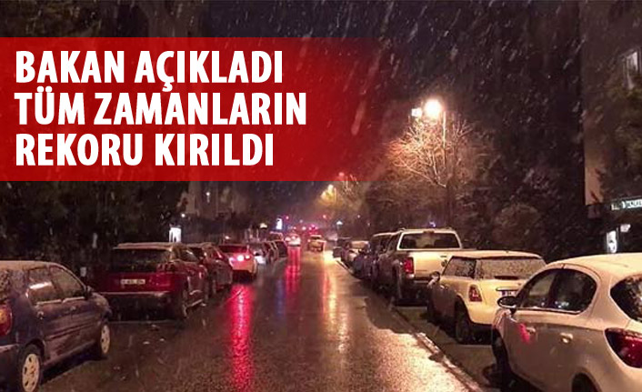 Bakan açıkladı! Tüm zamanların rekoru kırıldı