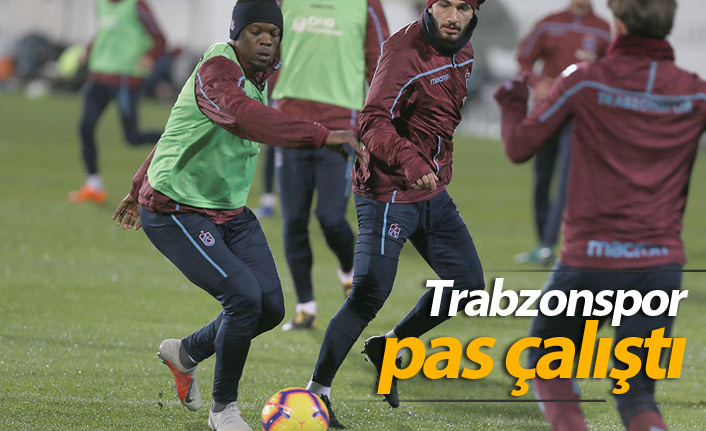 Trabzonspor pas çalıştı