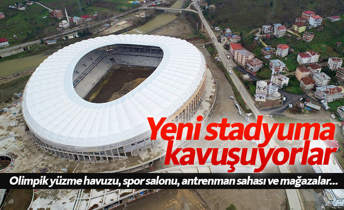 Giresun yeni stadına kavuşuyor