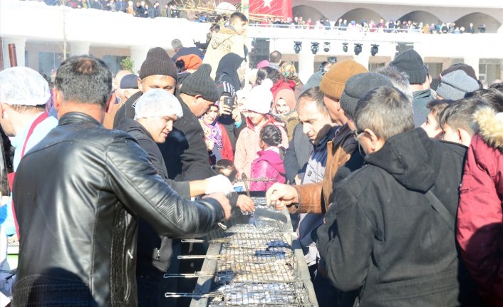 Giresun'da kar festivali düzenlendi