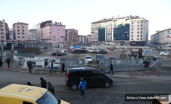 Rize Meydan Projesi'nde sona yaklaşıldı