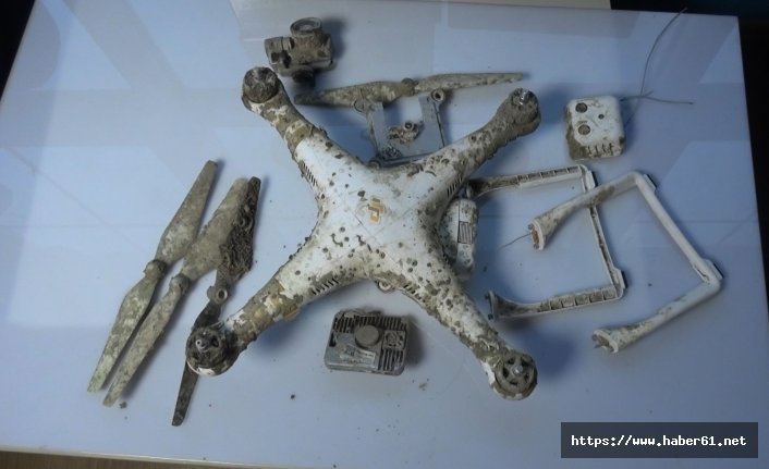 Düşen Drone'u 3 yıl sonra balıkçılar buldu