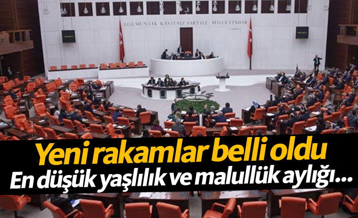 En düşük yaşlılık ve malullük aylığı belli oldu