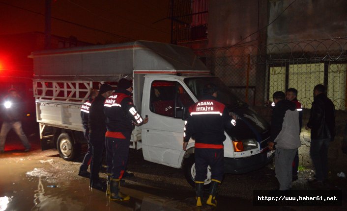 Gizlenmek isterken sıkışıp polise yakalandı