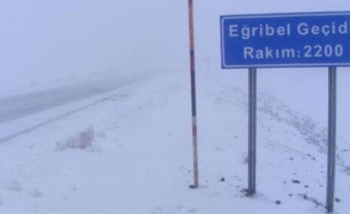 Eğribel Geçidi ulaşıma açıldı