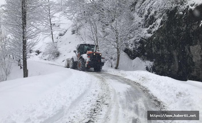 Ordu’da kar kalınlığı 65 cm