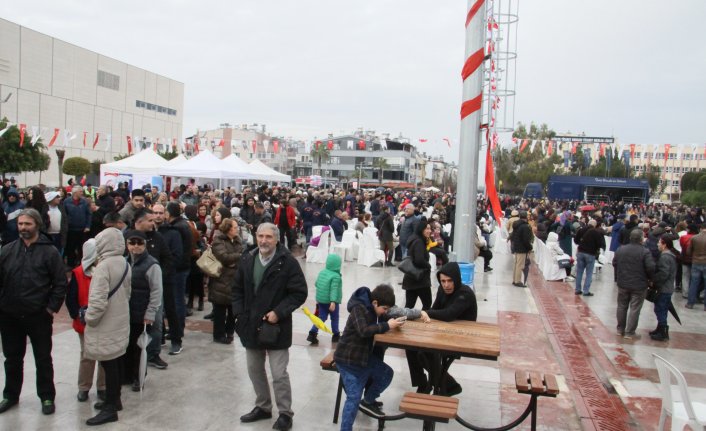 Antalya'da hamsi festivali yapıldı