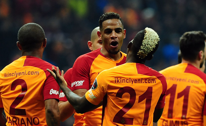 Galatasaray sahasında farklı kazandı!