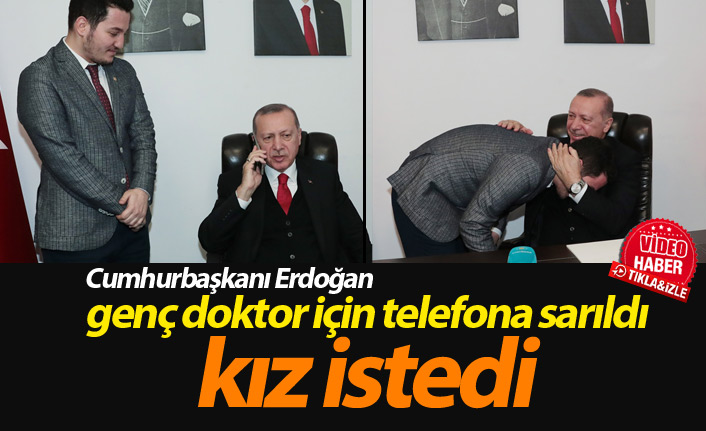 Erdoğan Samsun'da genç doktor için kız istedi