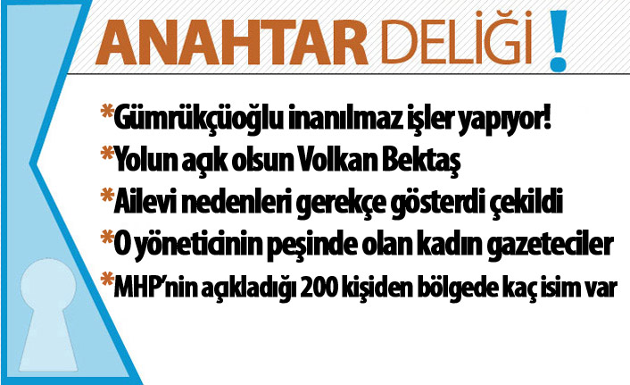 Anahtar Deliği 23.01.2019