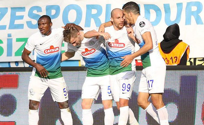 Çaykur Rizespor Akhisarspor'u mağlup etti!