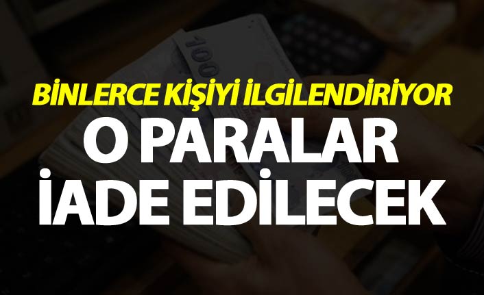 Binlerce kişiyi ilgilendiriyor - Kıdem Tazminatından kesilen vergi iade edilecek