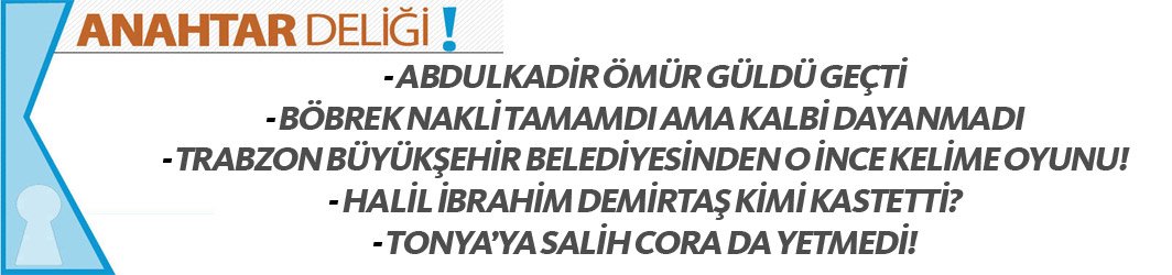 Anahtar Deliği 31.01.2019