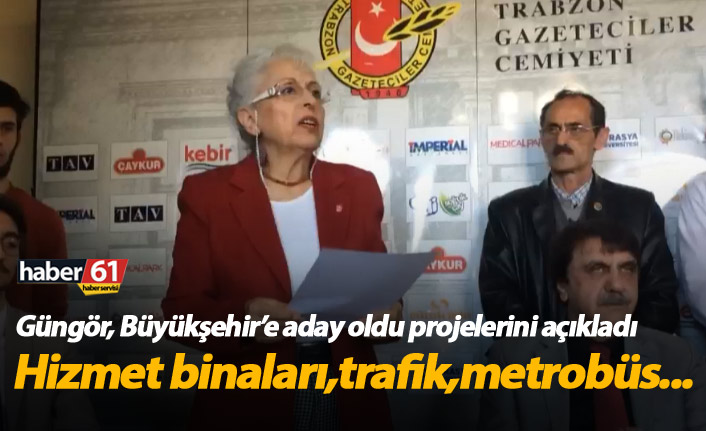 İnci Güngör Büyükşehir'e aday oldu