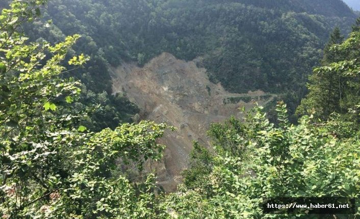 Trabzon’da bir mahallenin taş ocağı isyanı