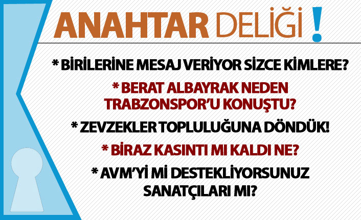 Anahtar Deliği 09.02.2019