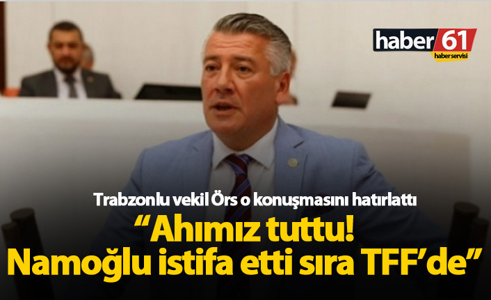 Hüseyin Örs: Namoğlu istifa etti, sıra TFF'de!