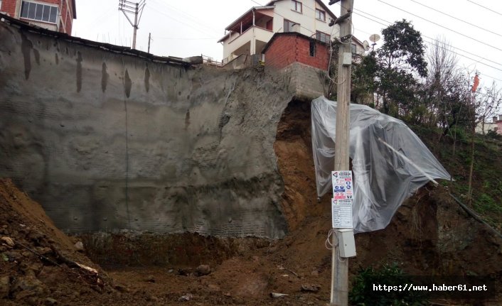 Giresun'da heyelan alarmı! Evler boşaltıldı!