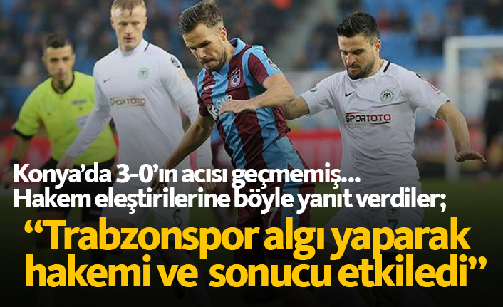 Konyaspor'dan Trabzonspor göndermeli açıklama!