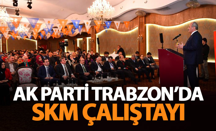 AK Parti Trabzon SKM çalıştayı yapıldı