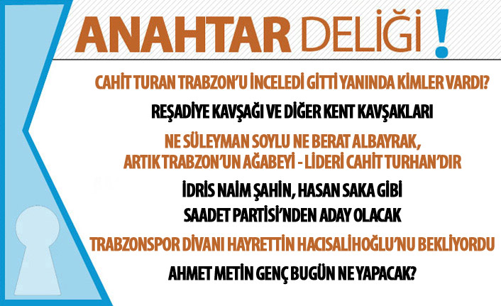 Anahtar Deliği 17.02.2019