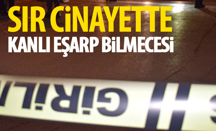 Sır cinayette kanlı eşarp bilmecesi!