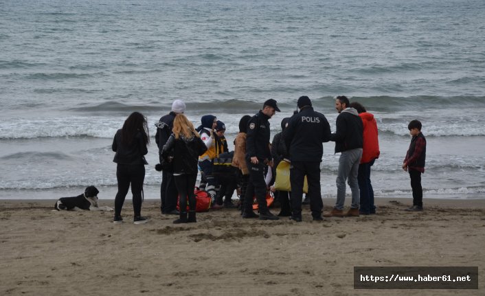 Boğulmak üzereyken vatandaşlar kurtardı