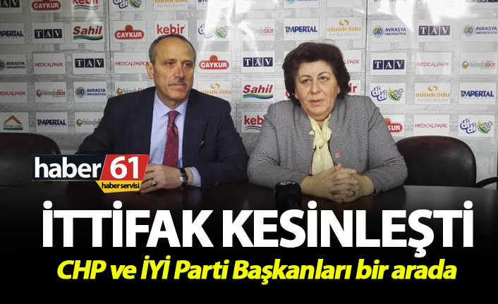 CHP İYİ Parti İttifakı kesinleşti - İl Başkanları bir arada