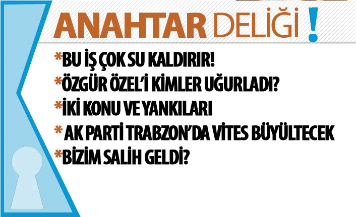 Anahtar deliği 27.02.2019