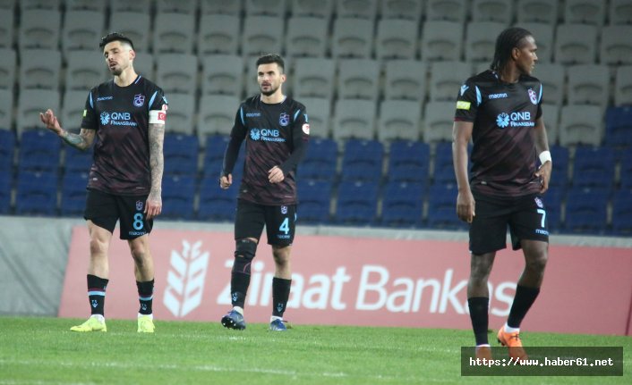 Trabzonspor’da ‘kupa’ üzüntüsü