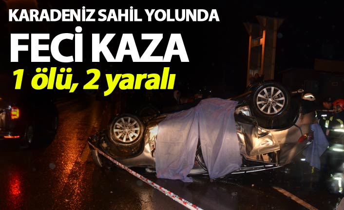 Feci kaza: 1 ölü, 2 yaralı