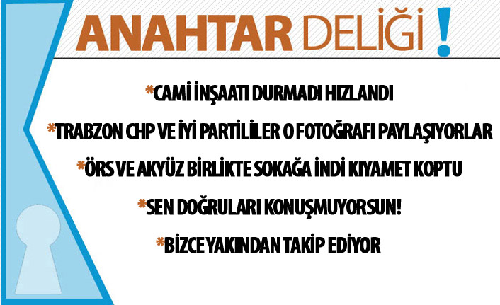 Anahtar Deliği 04.03.2019