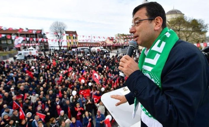 İmamoğlu: Gelin yakama yapışın