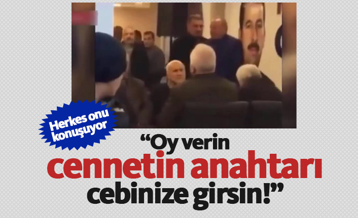 "Oy verin cennetin anahtarı cebinize girsin"