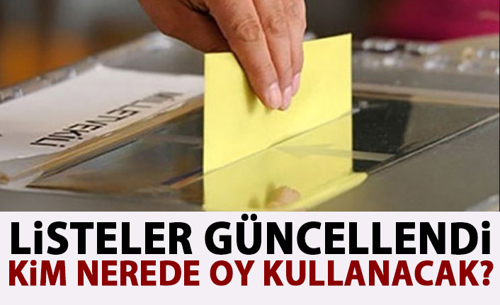 Resmen açıklandı! 15 bine yakın kişi oy kullanamayacak!