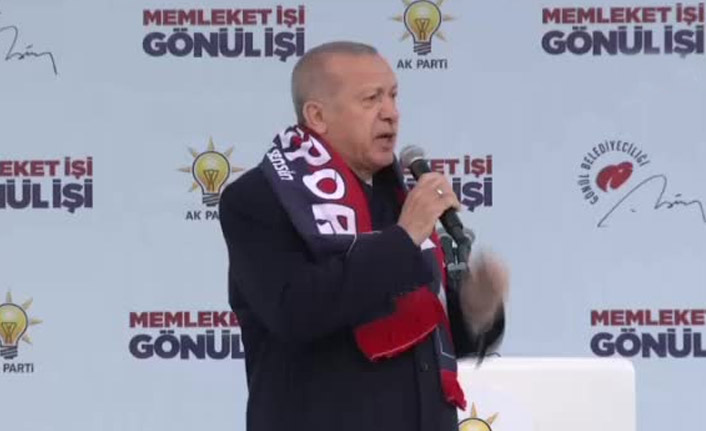 Erdoğan "Milli İradenin tecelli ettiği yer sandıktır