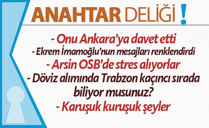 Anahtar Deliği - 29.03.2019