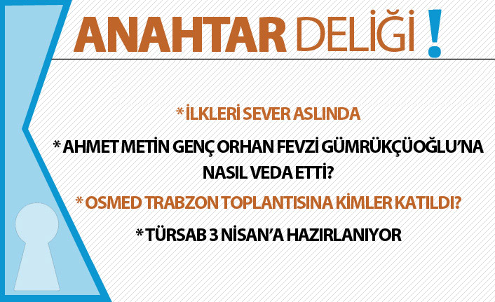 Anahtar Deliği 30.03.2019