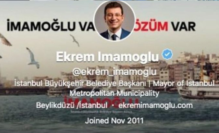 İmamoğlu başkanlığını böyle ilan etti