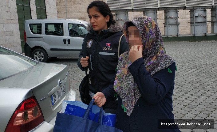 Havaalanında sahte kimlikle yakalanan kadın tutuklandı