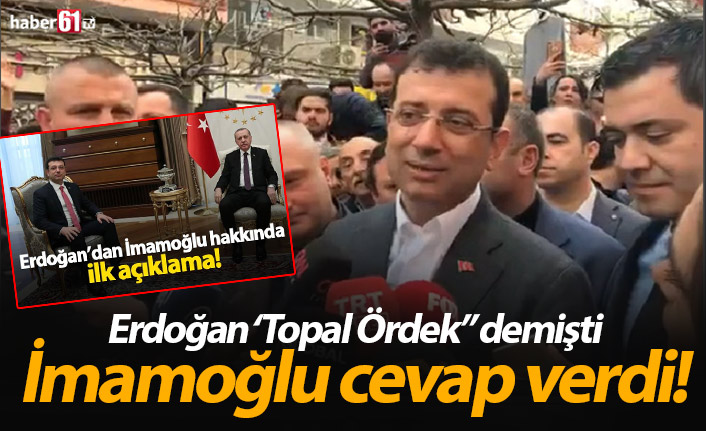 İmamoğlu'ndan Erdoğan'ın 'Topal Ördek' söylemine yanıt